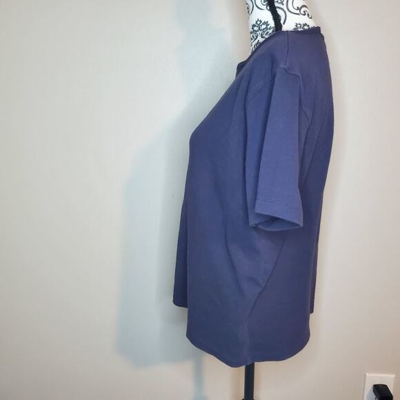 Mccc sportswear XL womens blue cotton tee - Picture 3 of 10